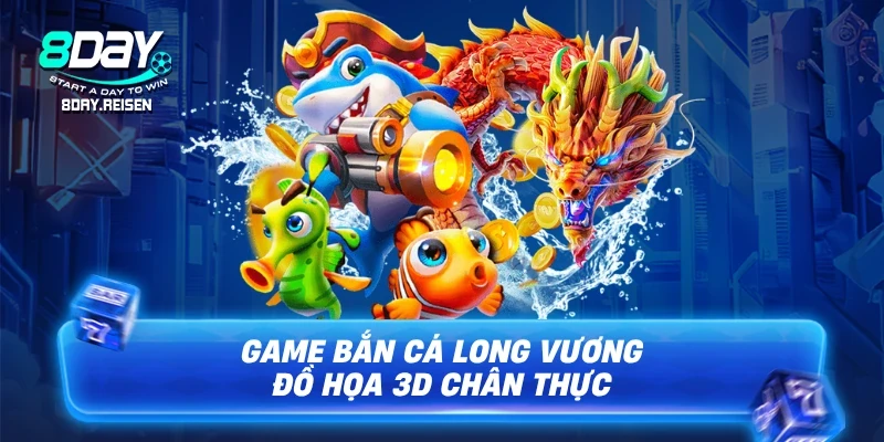 Bắn Cá Long Vương | Bí Quyết Săn Boss, Nổ Hũ Khủng 1 Game bắn cá Long Vương đồ họa 3D chân thực